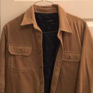 Club room corduroy jacket.